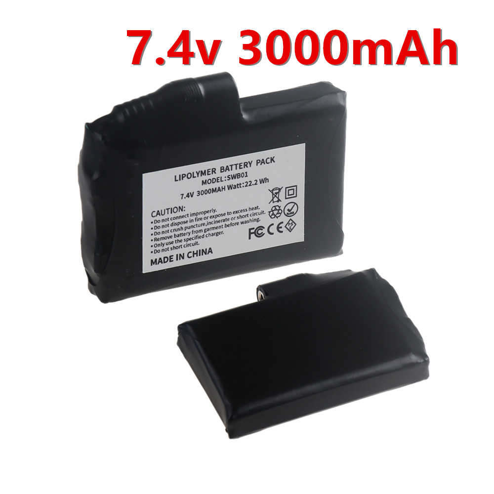 7.4V 3000mah Li-Polymer Batter - Heated Vest Battery のレビューと価格