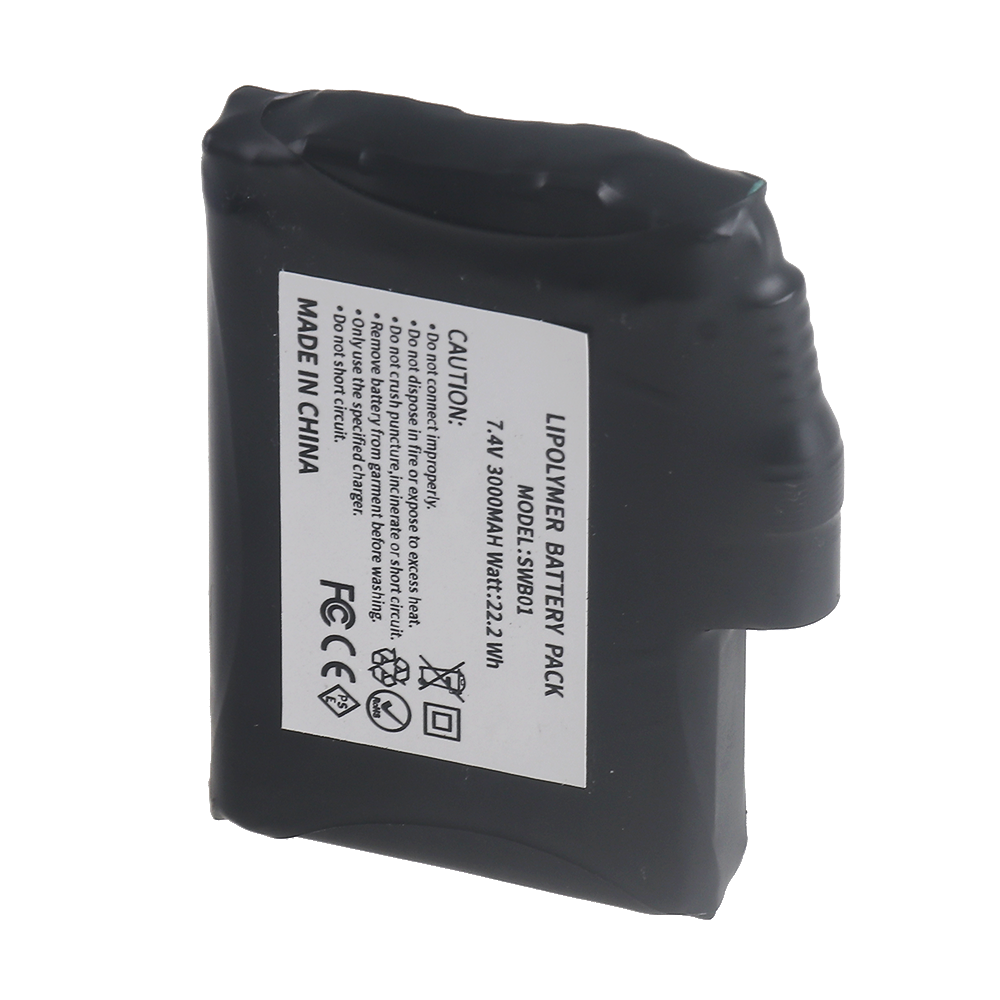 7.4V 3000mah Li-Polymer Batter - Heated Vest Battery のレビューと価格
