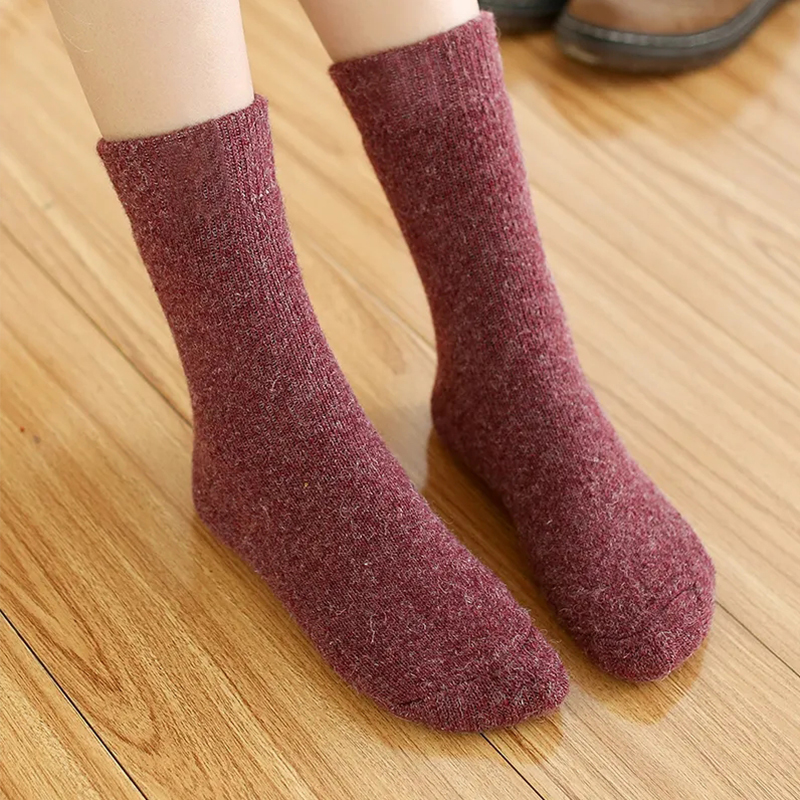 1 Pairs Winter Warm Women Sock - Thermal Sock Wool のレビューと価格