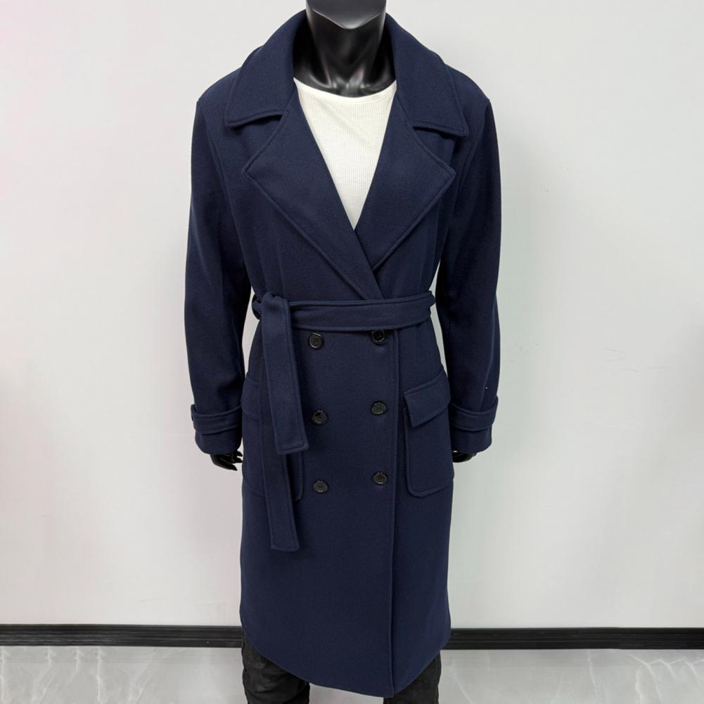 Women Coat Women's Double Brea - Wool Coat Peacoat のレビューと価格