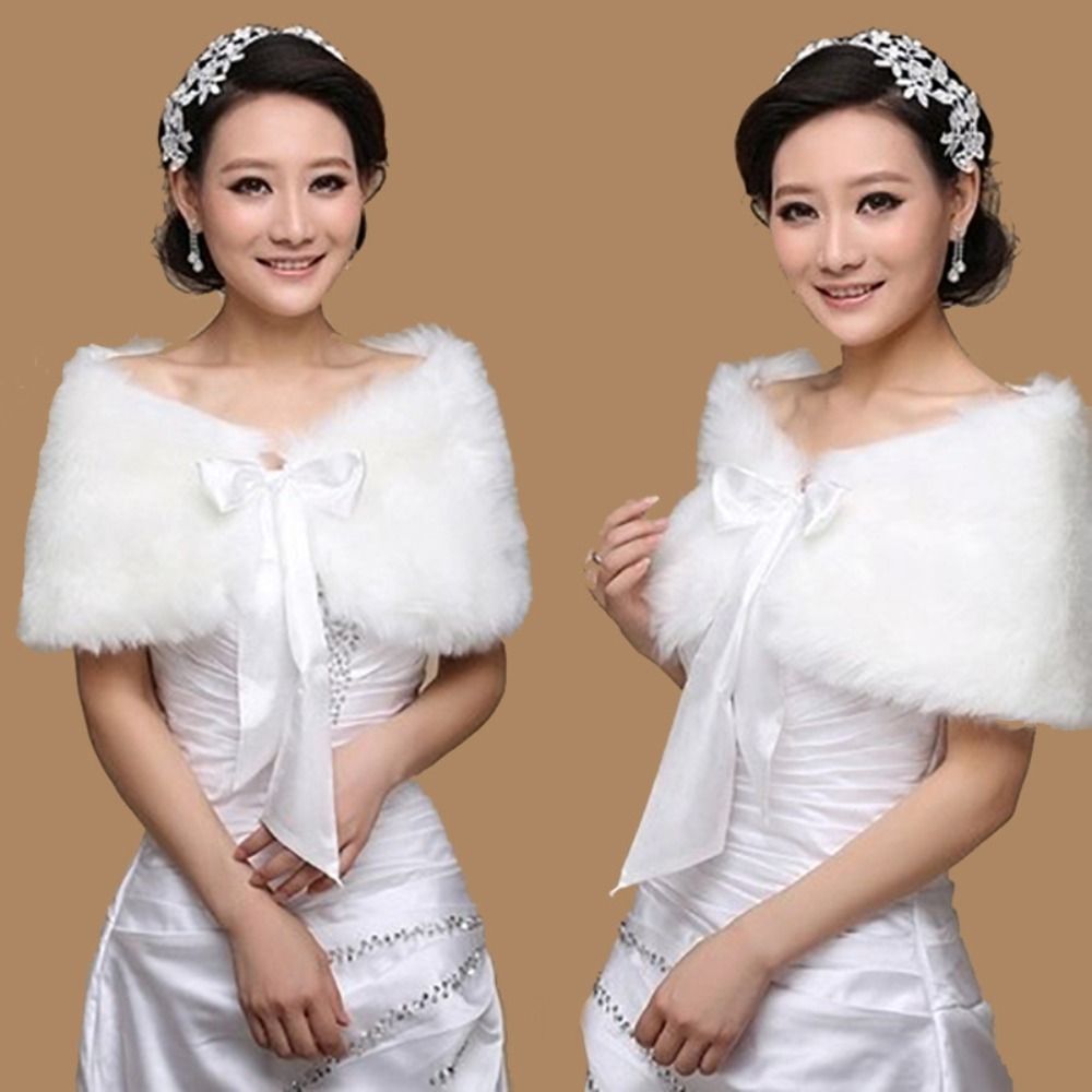 Winter Cape White Fur Shawl We - Shawl Wrap Winter のレビューと価格