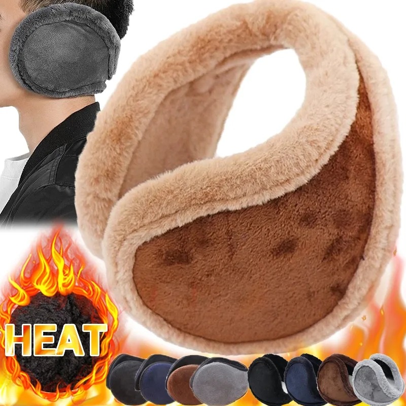 Thicken Fur Earmuffs Men Women - Winter Headband Fleece のレビューと価格