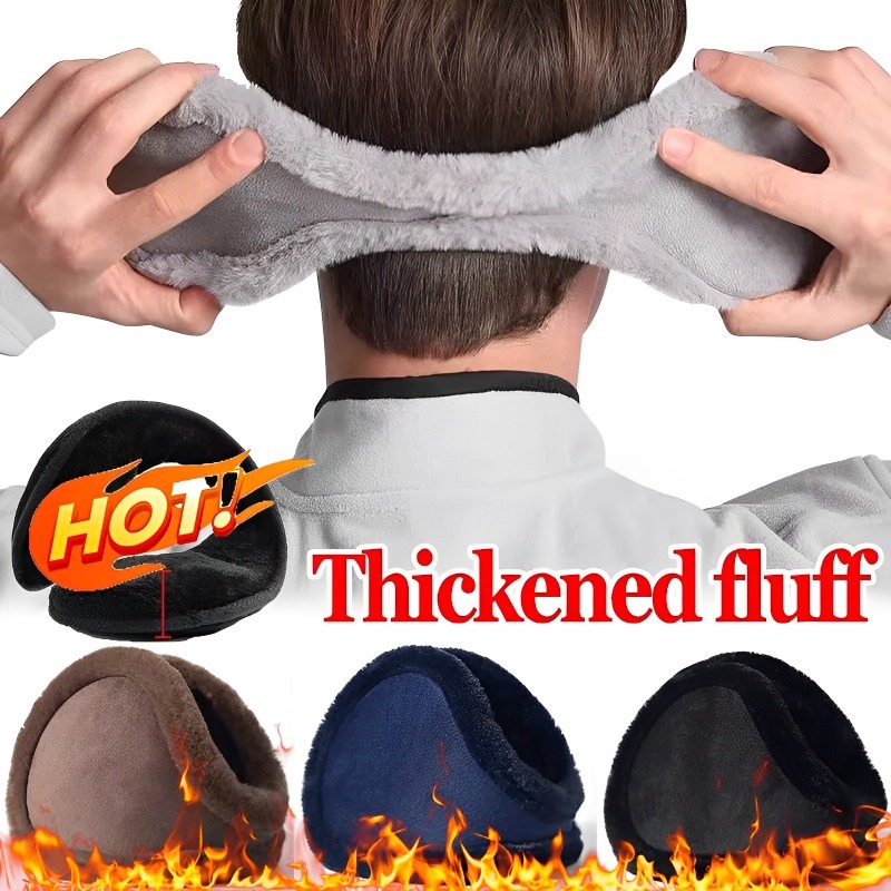 Thicken Fur Earmuffs Men Women - Winter Headband Fleece のレビューと価格