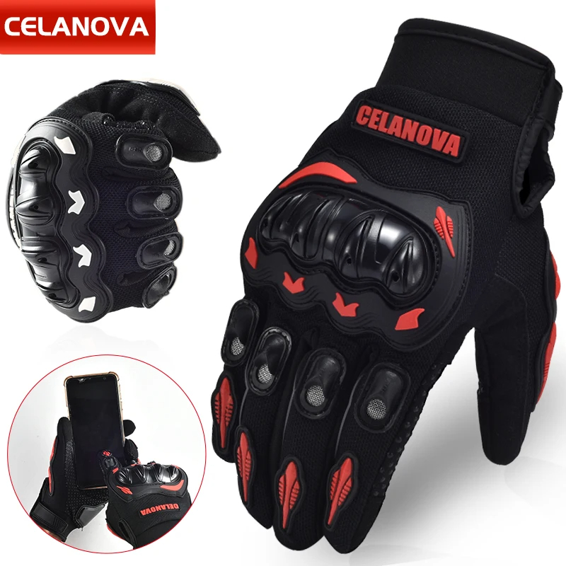New Men Bicycle Motorcycle Glo - Touch Screen Gloves のレビューと価格