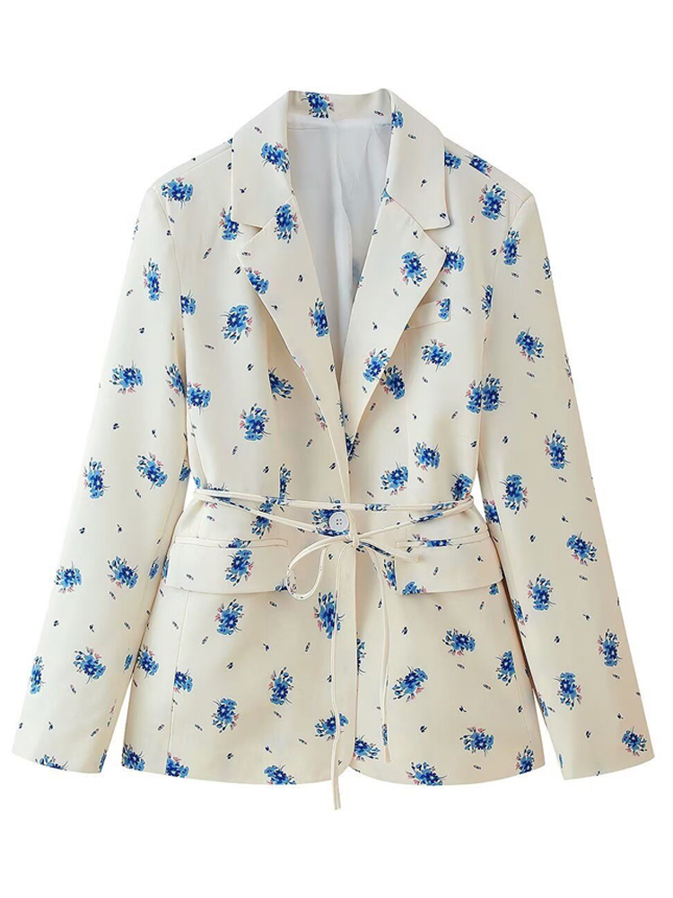 FSMG Elegant Flower Printed Lo - Down Jacket Packable のレビューと価格