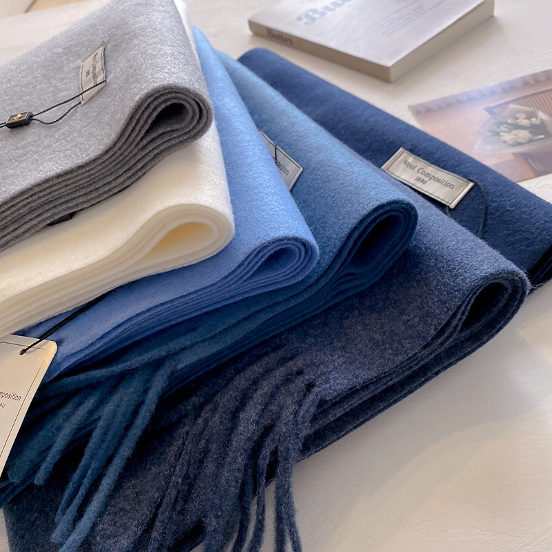 2024 Winter Wool Scarf For Wom - Cashmere Pashmina Wrap のレビューと価格