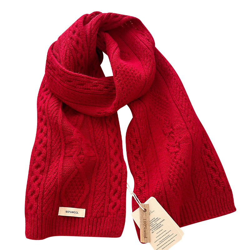 Luxury 100% Wool Scarf Women M - Shawl Wrap Winter のレビューと価格