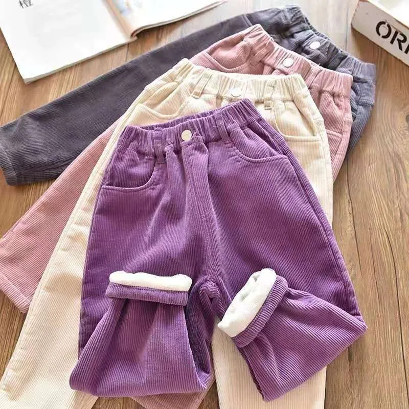 Velvet Lined Corduroy Kids Har - Corduroy Pant Warm のレビューと価格