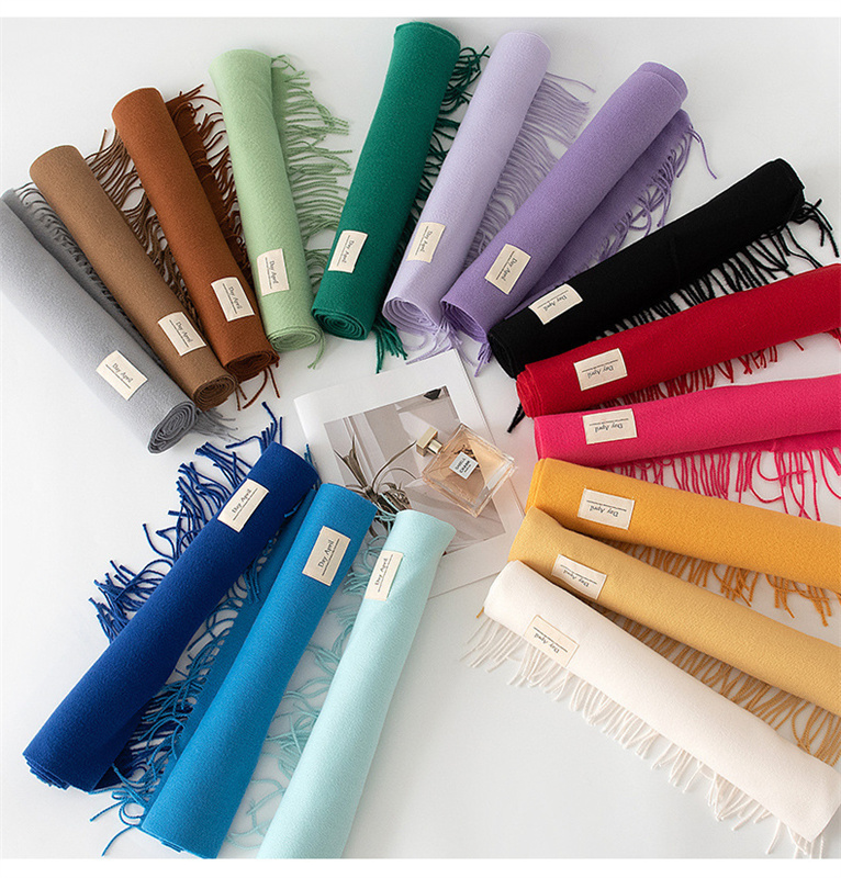 2024 Autumn Scarf For Women Lo - Cashmere Pashmina Wrap のレビューと価格
