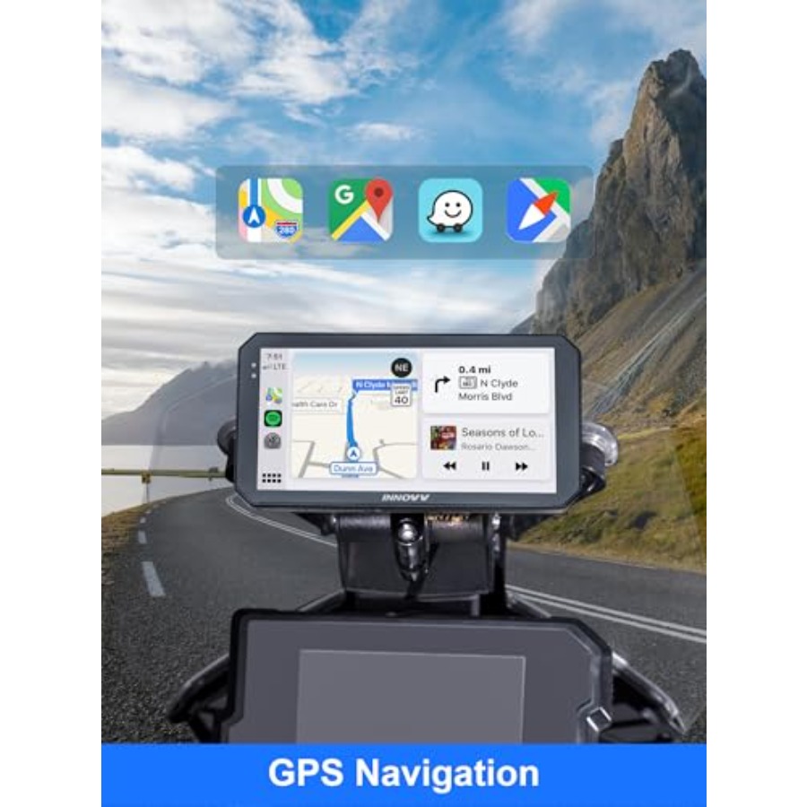 Motorcycle GPS Navigation with - Touch Screen Gloves のレビューと価格