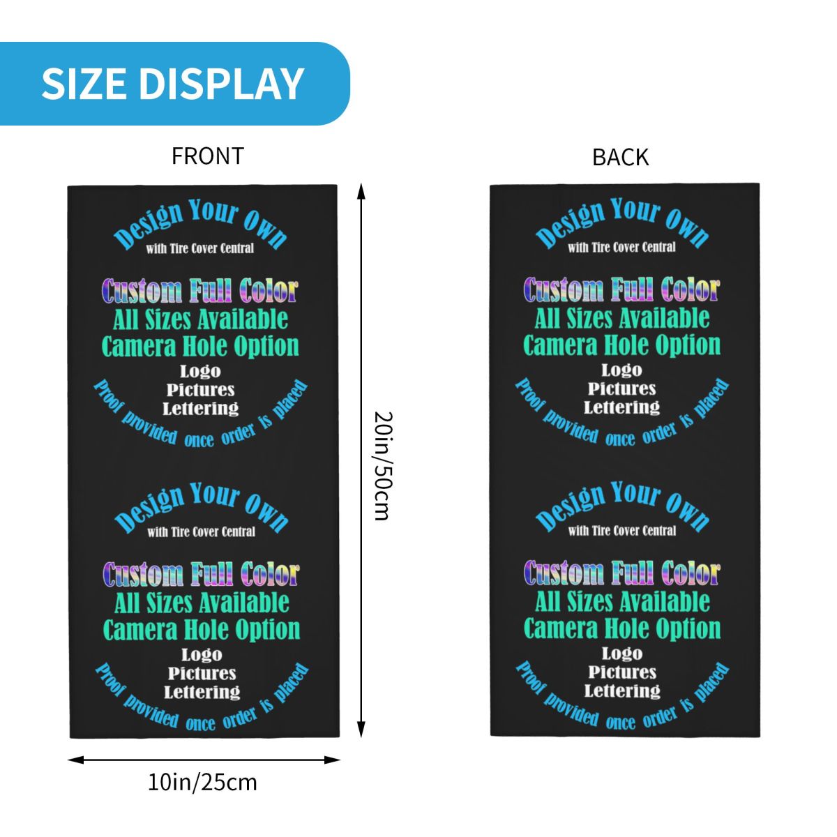 Custom Custom Your Design Prin - Neck Gaiter Fleece のレビューと価格