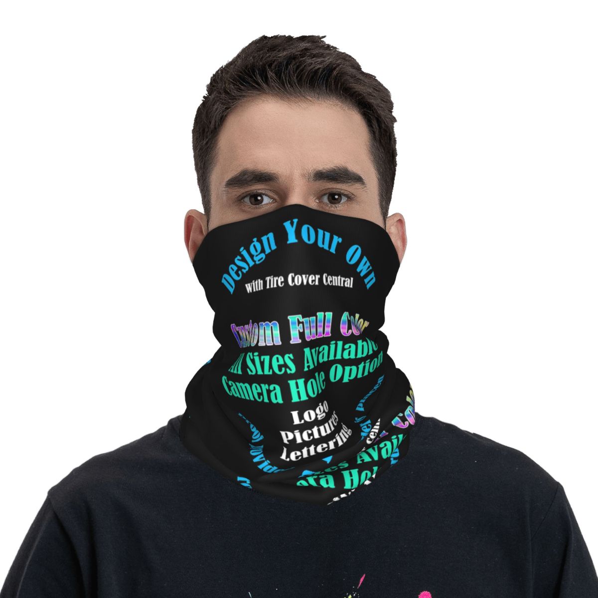 Custom Custom Your Design Prin - Neck Gaiter Fleece のレビューと価格