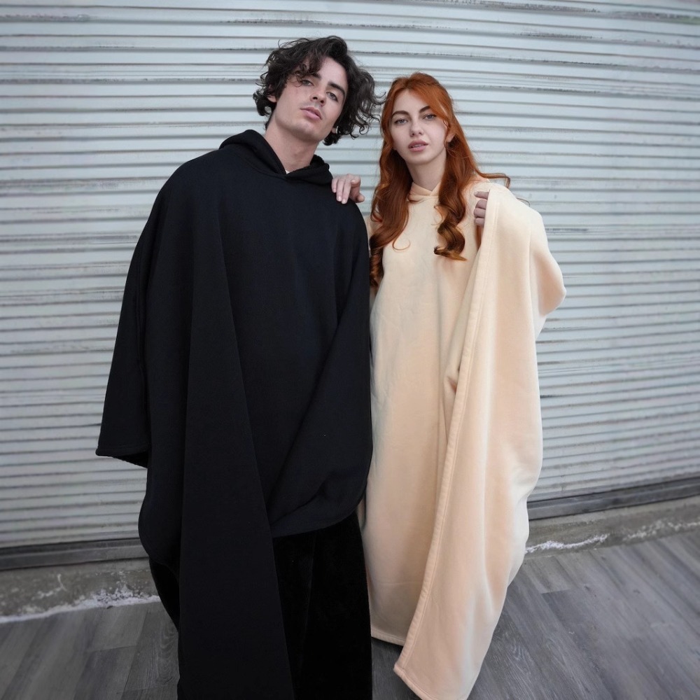 Good Quality Indio Cloak Hoodi - Shawl Wrap Winter のレビューと価格