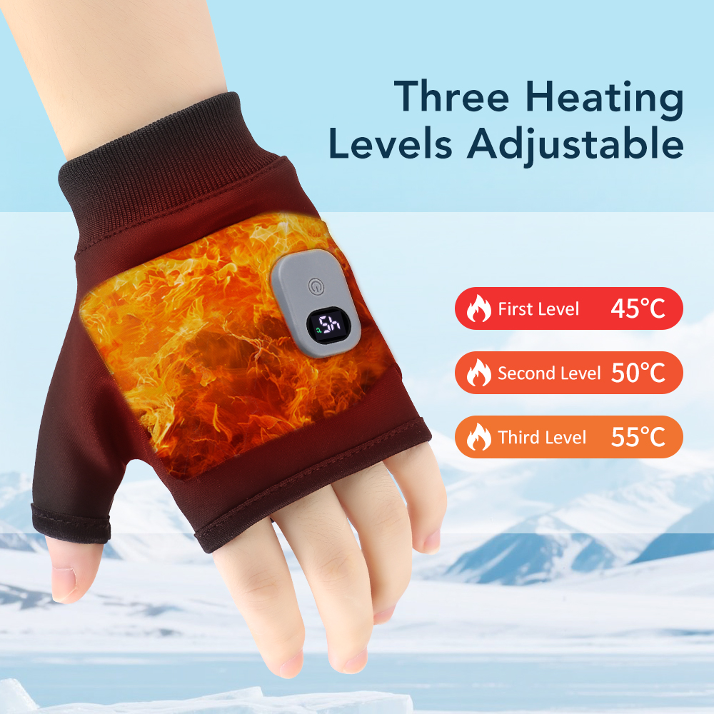 3 Levels Heating Gloves 360° T - Hand Warmer Electric のレビューと価格