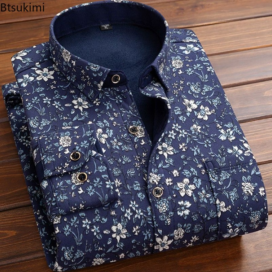 Flannel Men Shirt 2026 Autumn  - Flannel Shirt Lined のレビューと価格