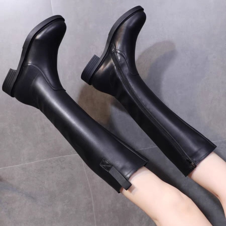 Autumn Winter Fleece-Lined Bla - Waterproof Winter Boot のレビューと価格