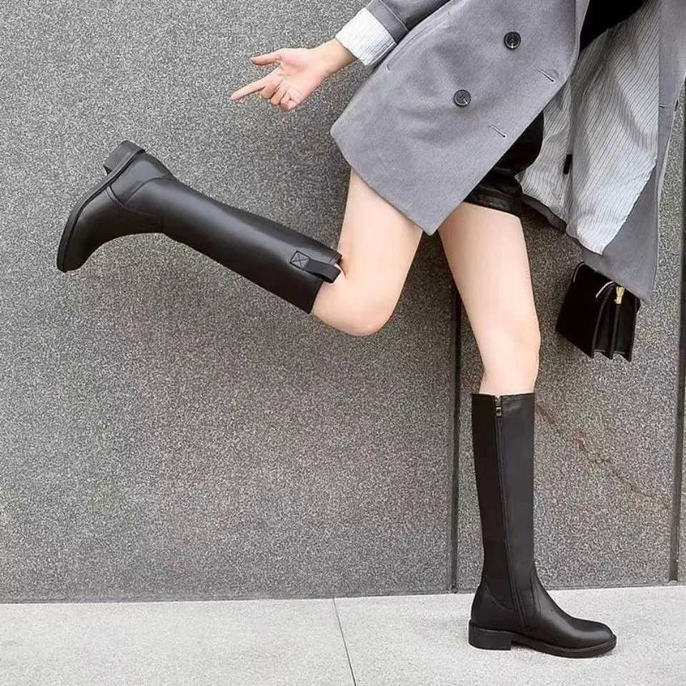 Autumn Winter Fleece-Lined Bla - Waterproof Winter Boot のレビューと価格