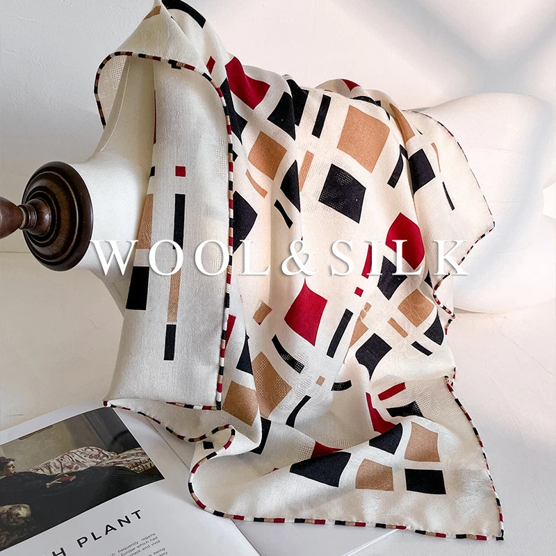 30% Silk 70% Wool Women's Scar - Wool Scarf Men のレビューと価格
