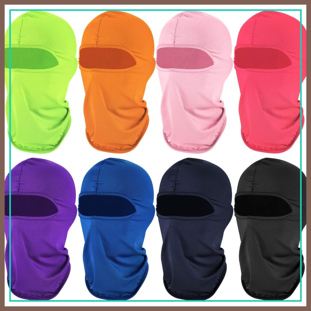 8 Pcs Ski Mask Full Face Balac - Balaclava Ski Mask のレビューと価格