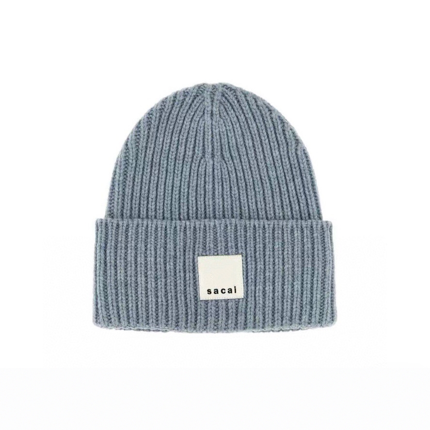Vuu Sacai Collaborative Patchw - Knit Beanie Hat Warm のレビューと価格