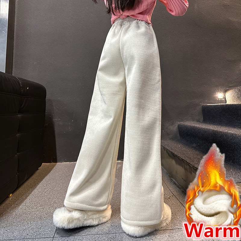 New Winter Children Warm Fleec - Corduroy Pant Warm のレビューと価格