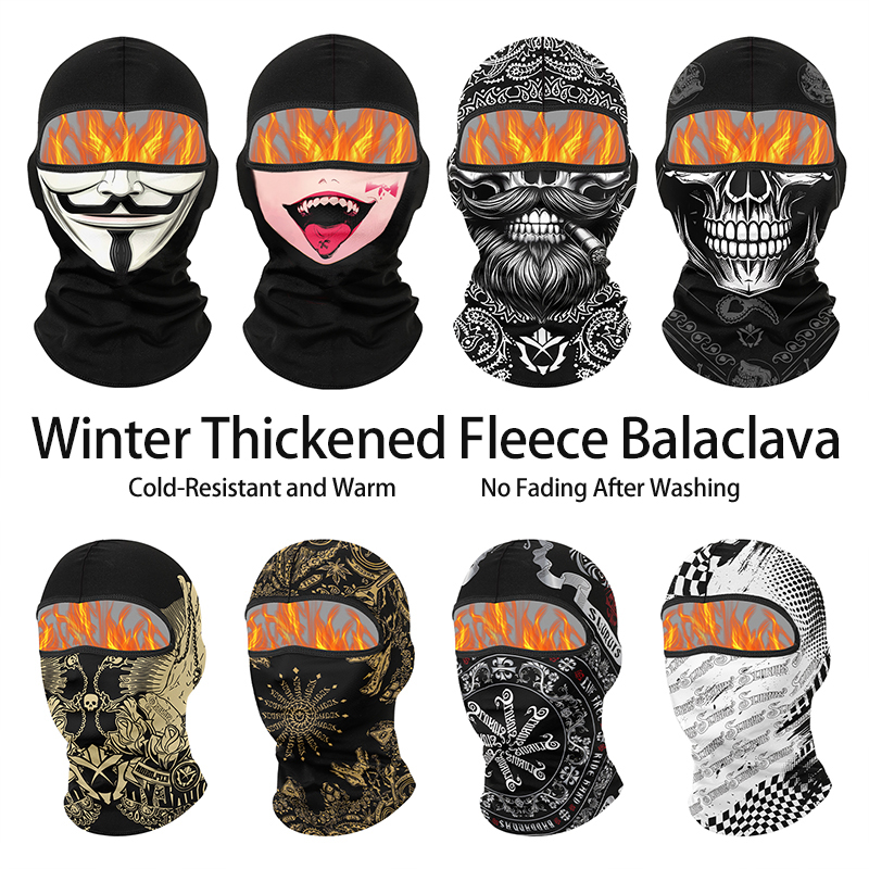 Winter Warm Plus Velvet Balacl - Balaclava Ski Mask のレビューと価格