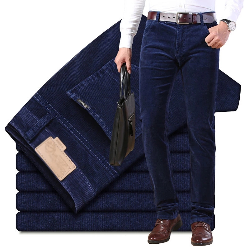 Autumn Winter Men`s Thick Warm - Corduroy Pant Warm のレビューと価格