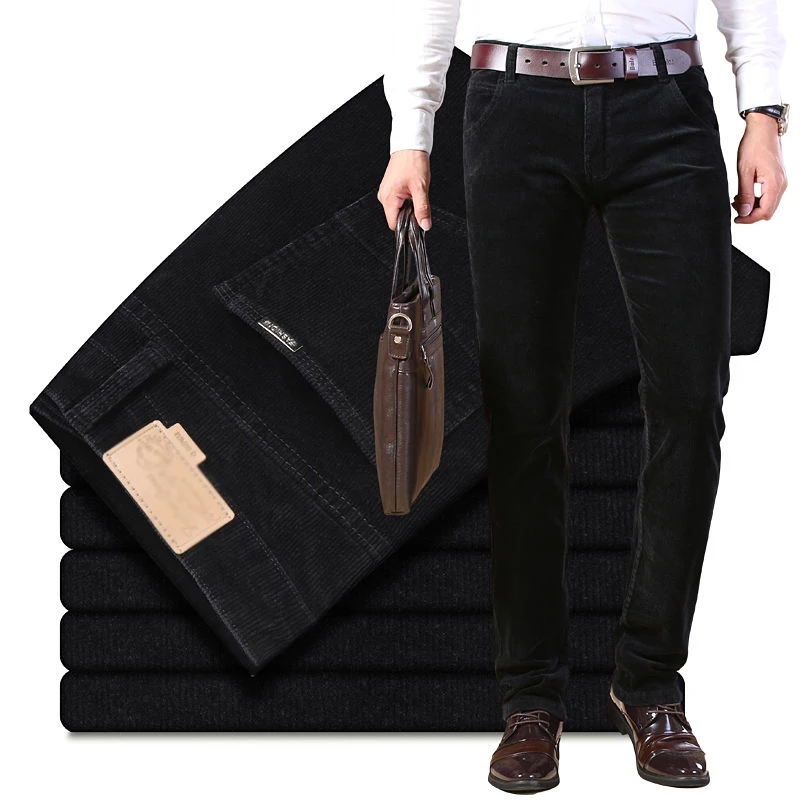 Autumn Winter Men`s Thick Warm - Corduroy Pant Warm のレビューと価格