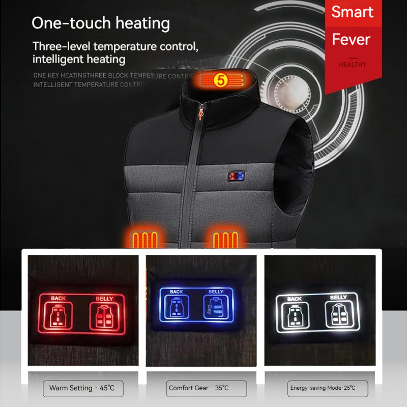2025 New Heated Vest for Men W - Heated Vest Battery のレビューと価格