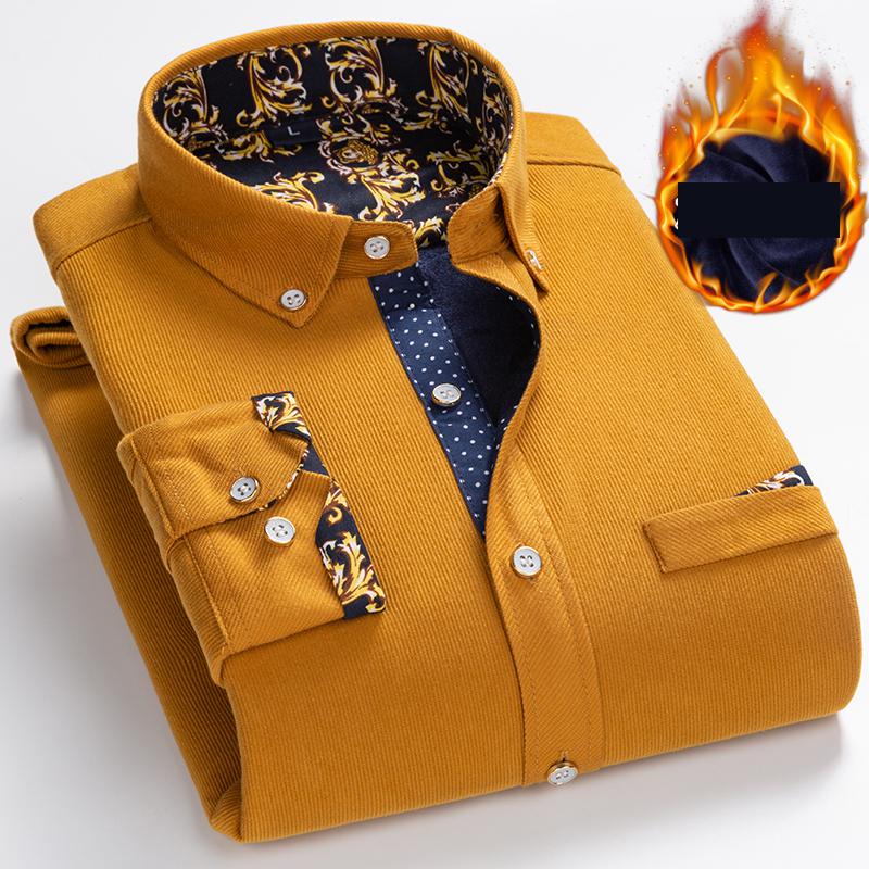 Thermal Men's Heavyweight Cord - Flannel Shirt Lined のレビューと価格