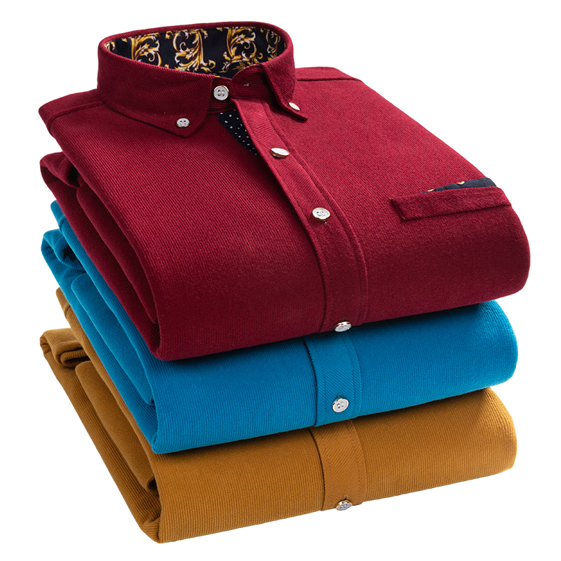 Thermal Men's Heavyweight Cord - Flannel Shirt Lined のレビューと価格