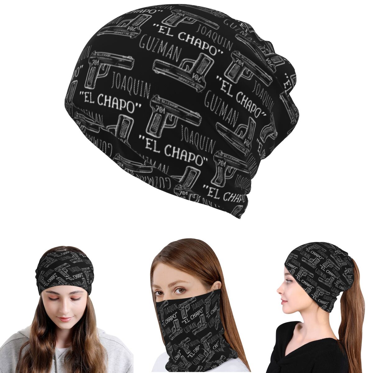 Joaquin El Chapo Guzman Narcos - Knit Beanie Hat Warm のレビューと価格