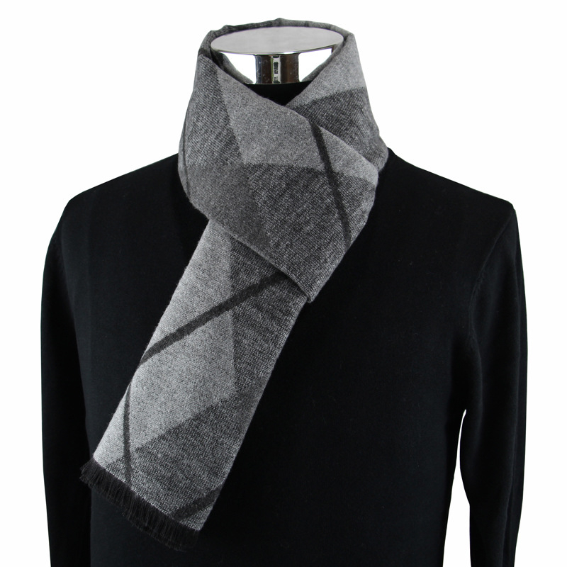 Newest fashion design casual s - Wool Scarf Men のレビューと価格